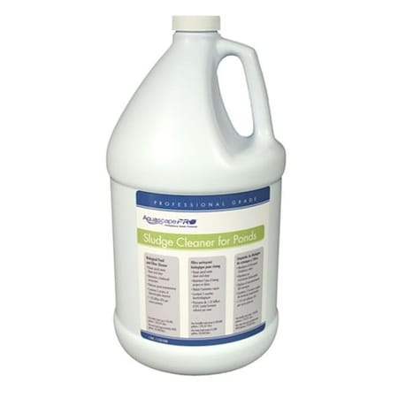 Aquascapepro AquascapePRO 30408 AquascapePRO Sludge Cleaner for Ponds-Liquid - 1 gal 30408